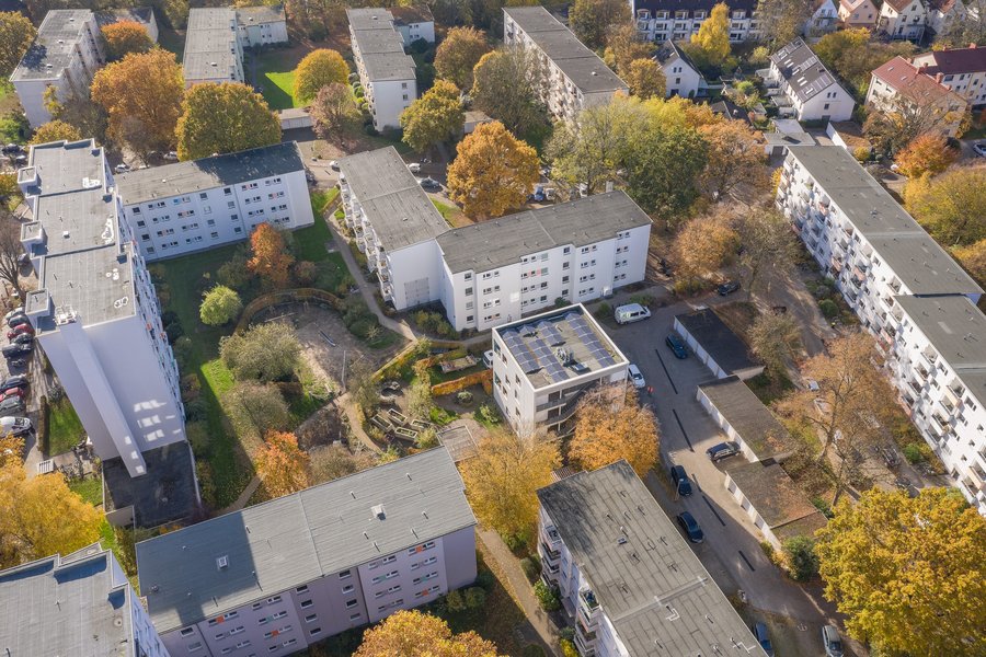 InDigWa-Erprobungsgebiet in der Gartenstadt Süd