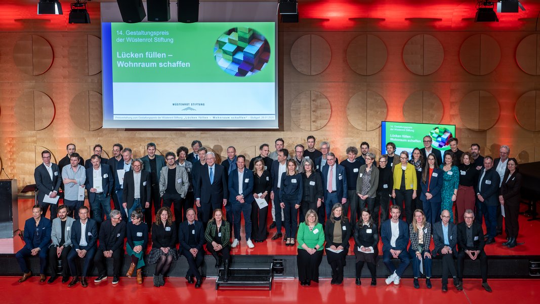 Preisträgerinnen und Preisträger vom Gestaltungspreis der Wüstenrot Stiftung