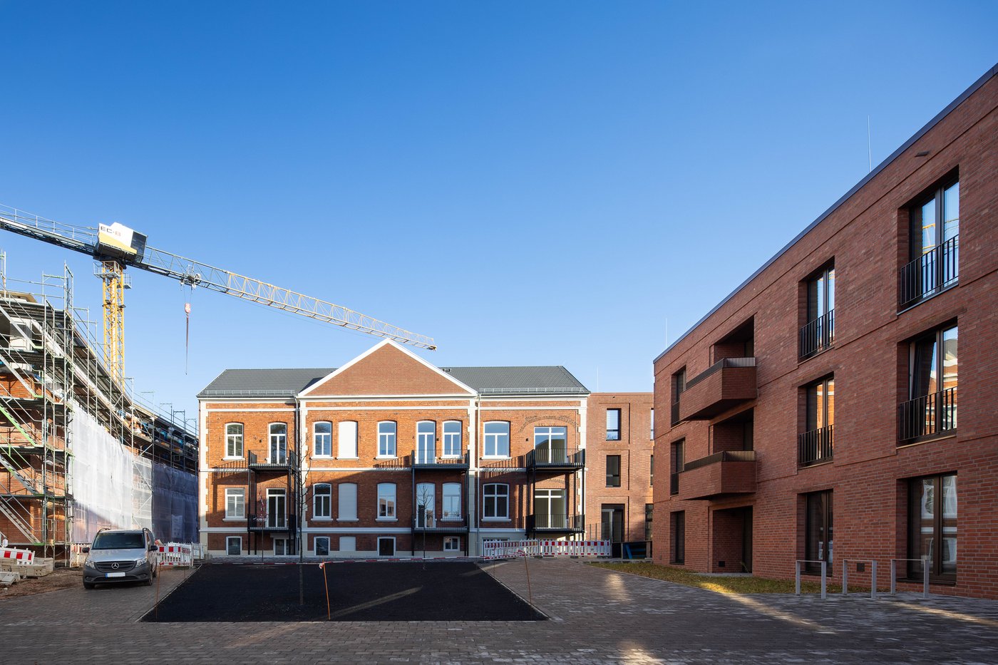 Baukörper des Vegesacker Hartmannsstifts