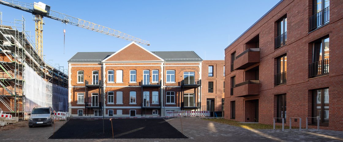 Baukörper des Vegesacker Hartmannsstifts