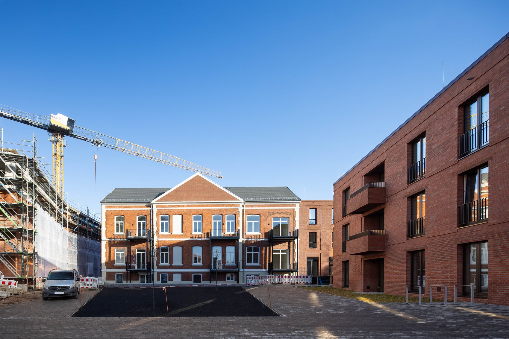 Baukörper des Vegesacker Hartmannsstifts