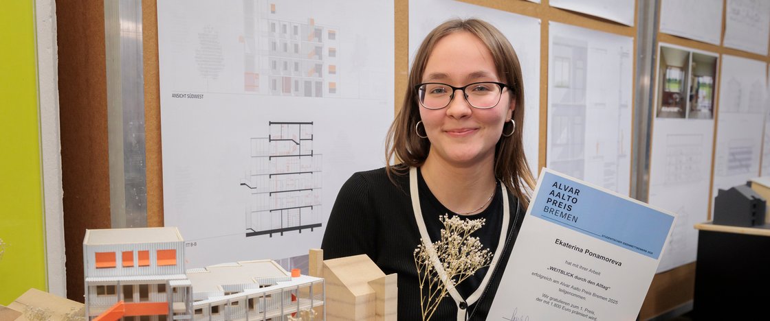 Ekatarina Ponamoreva gewinnt Alvar Aalto Preis Bremen 2025